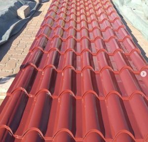 Chromadek Glazed Roof Tile sheet – Punda Maria Nails